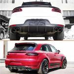 Macan Carbon Fiber Rear Trunk Middle Spoiler for Porsche 2014-2017