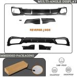 Real Carbon Fiber Rear Bumper Diffuser Fits for BMW X5 G05 M Sport LCI 2023-2025 Lower Bumper Lip Spoiler Body Kit Factory Outlet