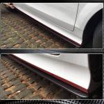 Audi TTS TT MK2 8J Side Skirts Carbon Fiber