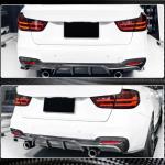 BMW 3 Series F34 M Sport GT Gran Turismo 2014-2018 Rear Bumper Diffuser Carbon Fiber