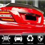 Mercedes Benz W204 C204 Coupe 2008-2014 Rear Trunk Spoiler Carbon Fiber