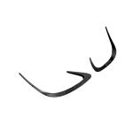 Mercedes Benz GLE Class GLE300d GLE350 2016-2019 Rear Bumper Splitters Carbon Fiber