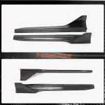 Audi S4 A4 Sline B9 Sedan Facelift 2020-2021 Side Skirts Carbon Fiber
