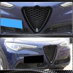 Alfa Romeo Stelvio Base 2017-2026 Front Grille Dry Carbon Fiber