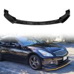 Carbon Fiber Front Bumper Lip Chin Spoiler for Infiniti G37 Base 2010