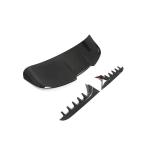 2019–2022 Audi RS6 C8 Avant 3-Piece Carbon Fiber Rear Roof Spoiler Kit