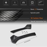 BMW 3 Series F30 M Sport 2012-2018 Front Bumper Splitters Carbon Fiber/FRP