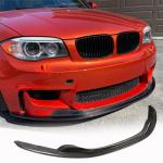 BMW 1 Series E82 1M 2011-2018 Front Bumper Lip Carbon Fiber