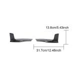 2017–2019 Audi A5 S Line / S5 B9 Carbon Fiber Rear Bumper Side Splitters
