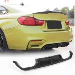 BMW F80 M3 F82 F83 M4 2014-2020 Rear Bumper Diffuser Carbon Fiber/FRP