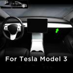 Tesla Model 3 2023 Dashboard Decorative Bright Strip Interior Dry Carbon Fiber