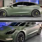 Tesla Model 3 2017-2022 Carbon Fiber Aero Body Kit(Front Lip, Side Skirts, Rear Diffuser & Trunk Spoiler)