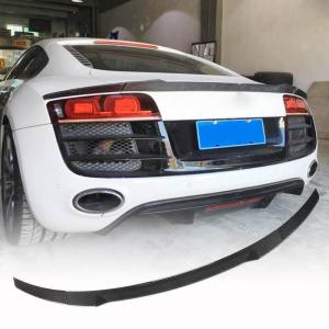 Audi R8 V8 V10 Coupe Pre-facelift 2008-2015 Rear Trunk Spoiler Carbon Fiber