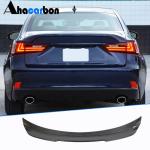 Lexus IS Sedan (XE30) 2014-2020 Rear Trunk Spoiler Carbon Fiber