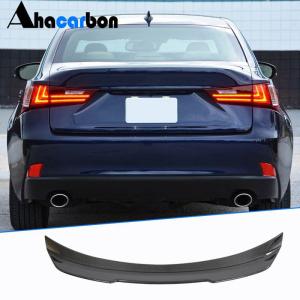 Lexus IS Sedan (XE30) 2014-2020 Rear Trunk Spoiler Carbon Fiber