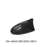 Infiniti Q50 (2014-2021) Dry Carbon Fiber Roof Antenna Cover– Direct Fit
