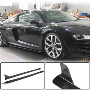 Audi R8 V8 V10 GT Spyder Pre-facelift 2008-2015 Side Skirts Carbon Fiber