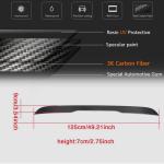 Mercedes Benz S Class W222 2014-2020 Rear Roof Spoiler Carbon Fiber/FRP