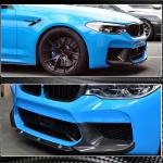 BMW 5 Series F90 M5 Pre-LCI 2018-2020 Front Bumper Lip Dry Carbon Fiber