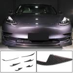Tesla Model 3 2016-2022 Front Bumper Vents Dry Carbon Fiber