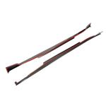 Infiniti Q50 Sedan Carbon Fiber Side Skirts Extension Lip 2013–2020