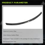 Lexus RX Series RX350 Sport Utility 4-Door 2023+ Rear Roof Spoiler Carbon Fiber