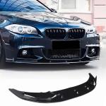 F10 Gloss Black Front Lip for BMW 5 Series F10 M Sport Sedan 2011-2016 | 520i 528i 530i 535i 550i ABS Auto Chin Spoiler Splitter Protector