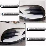 Mercedes Benz C Class W205 Sport Sedan 4-Door 2019-2021 Front Bumper Vents Carbon Fiber
