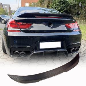 BMW 6 Series F06 F13 640i 650i M6 Coupe 2012-2019 Rear Trunk Spoiler Carbon Fiber