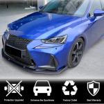 Lexus IS300 IS350 Base/F Sport 2017-2020 Front Bumper Lip Carbon Fiber