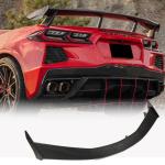 Chevrolet Corvette C8 Racing 2020-2023 Rear Trunk Spoiler Carbon Fiber