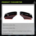 BMW G87 M2 Coupe 2-Door 2022-2023 Front Bumper Splitters Carbon Fiber