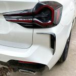 Bmw X3 G01 M Sport 2021-2023 Rear Bumper Splitters Glossy Black ABS
