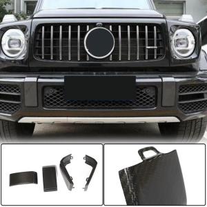 Mercedes Benz G Class W463 G63 AMG 2019UP Front Rear Bumper Trims Dry Carbon Fiber