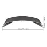 Nissan GTR GT-R R35 2009-2015 Rear Trunk Spoiler Carbon Fiber