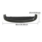 BMW 3 Series E90 E92 E93 M3 2008-2013 Front Bumper Lip Carbon Fiber