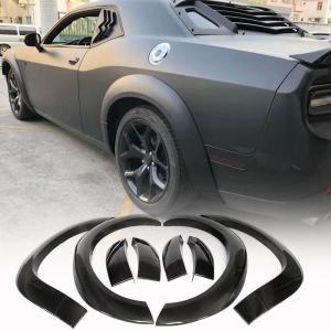 Dodge Challenger Coupe 2015-2019 Wheel Arch Trims Carbon Fiber