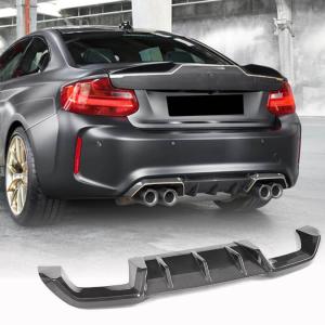 BMW 2 Series F87 M2 M2C Coupe 2016-2020 Rear Bumper Diffuser Carbon Fiber