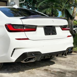 BMW 3 Series G20/M3 G80 2019-2025 Rear Trunk Spoiler Carbon Fiber