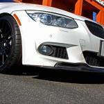 2010–2012 BMW E92/E93 M Sport LCI One-Piece Front Lip – Carbon Fiber / FRP