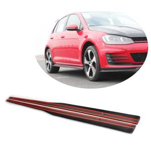 Volkswagen VW Golf 7 MK7 GTI 2014-2016 Side Skirts Carbon Fiber
