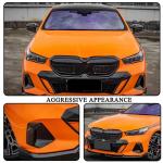 Dry Carbon Fiber Front Bumper Air Intake Vent Covers Compatible with BMW 5-Series I5 G60 530i 540i 2023-2025 Front Duct Trim Factory Outlet