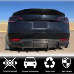 Tesla Model 3 2016-2022 Rear Bumper Diffuser Carbon Fiber
