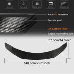 Tesla Model 3 2017-2023 Carbon Fiber/FRP Rear Trunk Spoiler