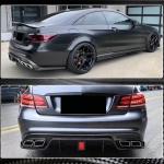 Mercedes Benz (W207) C207 A207 Sport Facelift 2014-2016 Rear Bumper Diffuser Carbon Fiber