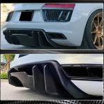Audi R8 (Gen2 4S) V10 2016-2019 Rear Bumper Diffuser Dry Carbon Fiber