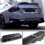 For BMW 2 Series G42 220i 230i M Sport M240i Dry Carbon Fiber Rear Bumper Diffuser Valance Lip