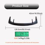BMW X5 G05 Sport Utility 4-Door 2023+ Rear Roof Spoiler Glossy Black ABS