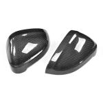 Audi A4 S4 A5 S5 RS5 B9/B9.5 Carbon Fiber Replacement Mirror Covers with Side Assist