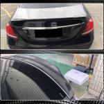 Mercedes Benz E Class W213 2016-2020 Rear Trunk Spoiler Carbon Fiber